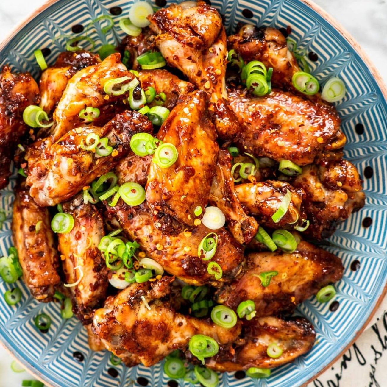 Honey Garlic Chicken Wings