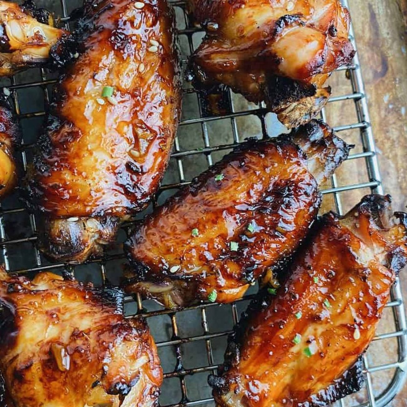 Honey Ginger Chicken Wings