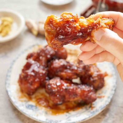 Honey-Glazed Chicken Wings With A Savory Twist