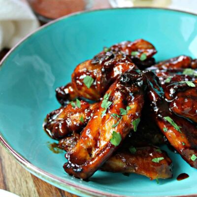 Honey-Glazed Chicken Wings With A Spicy Kick