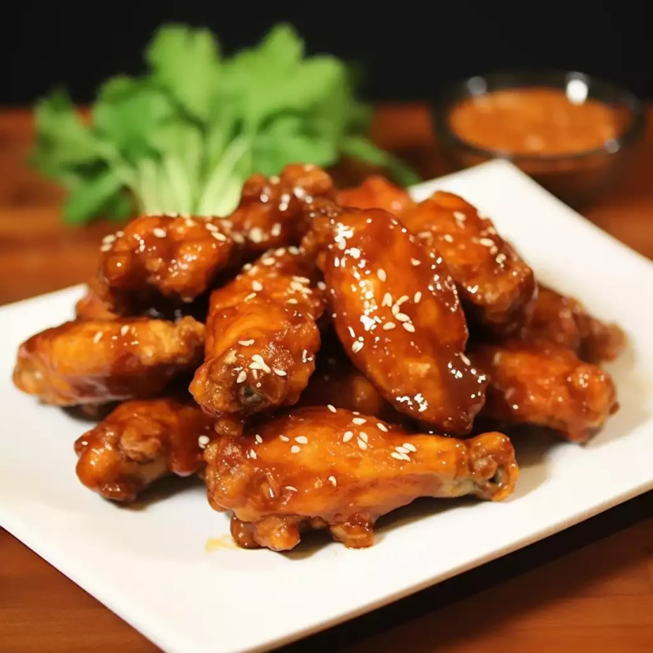 Honey-Glazed Spicy Chicken Wings: A Perfect Balance of Flavor