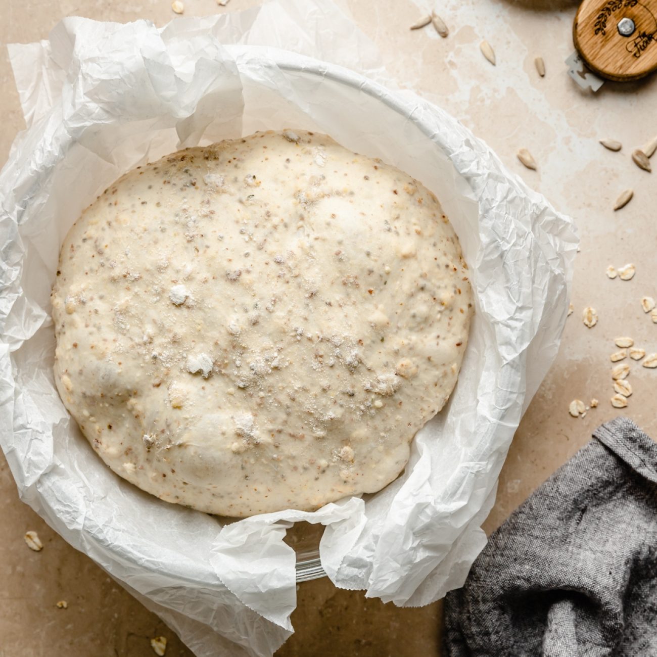 Honey-Oat Casserole Bread