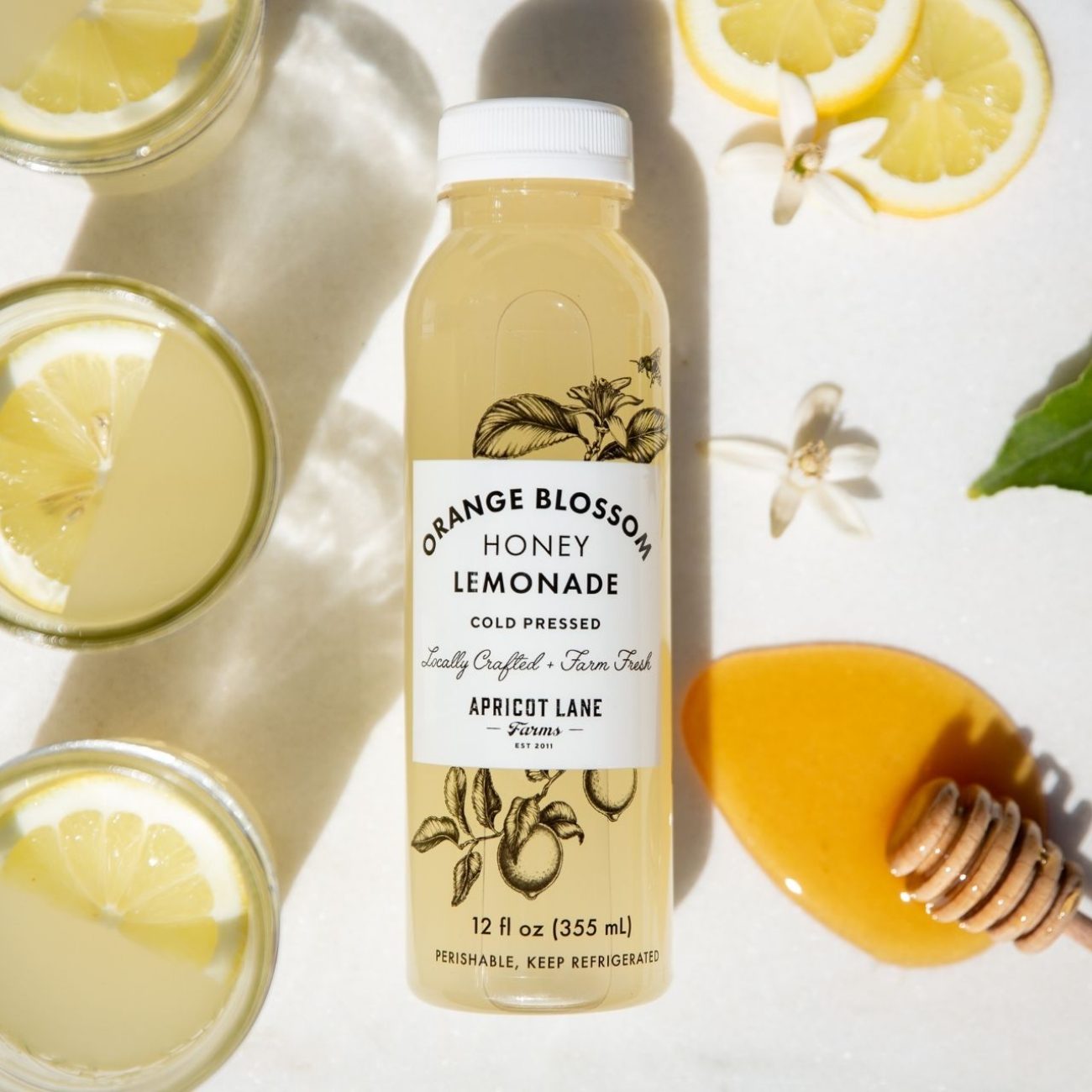 Honey Orange Blossom Lemonade Raw