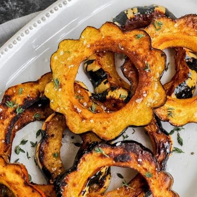 Honey Roasted Squash Rings