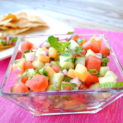 Honeydew Melon Salsa