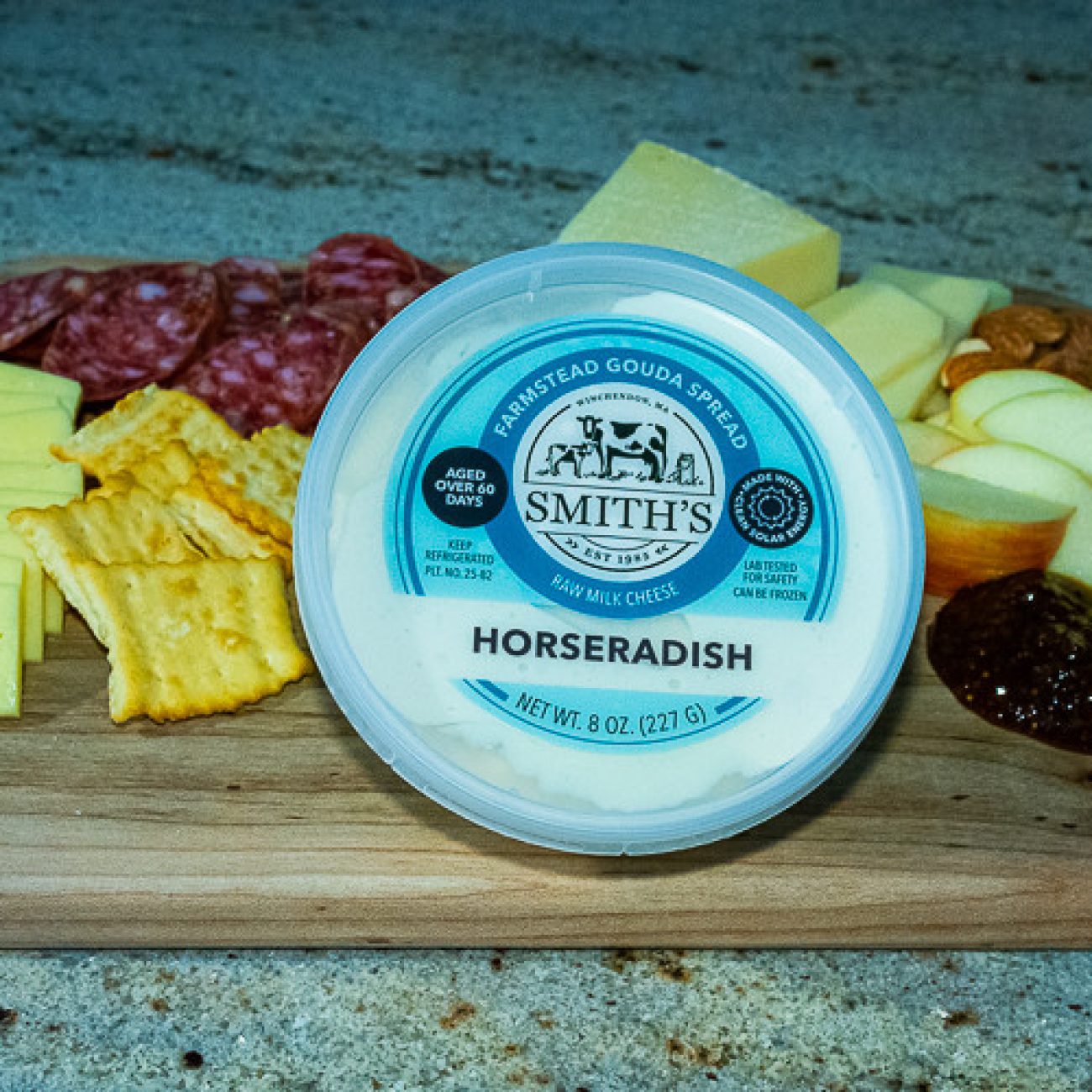 Horseradish Cheese Spread With