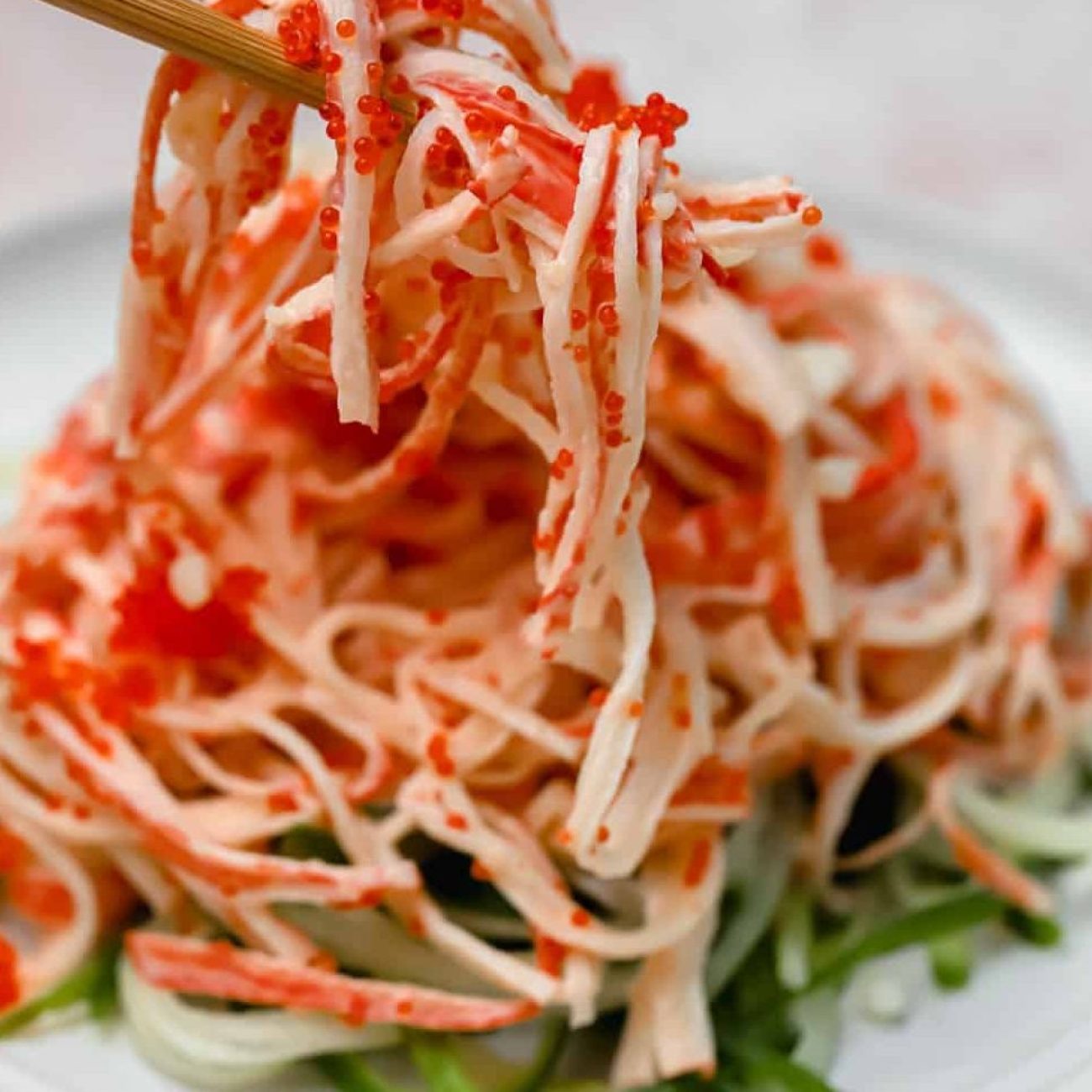 Hot And Spicy Crab Salad