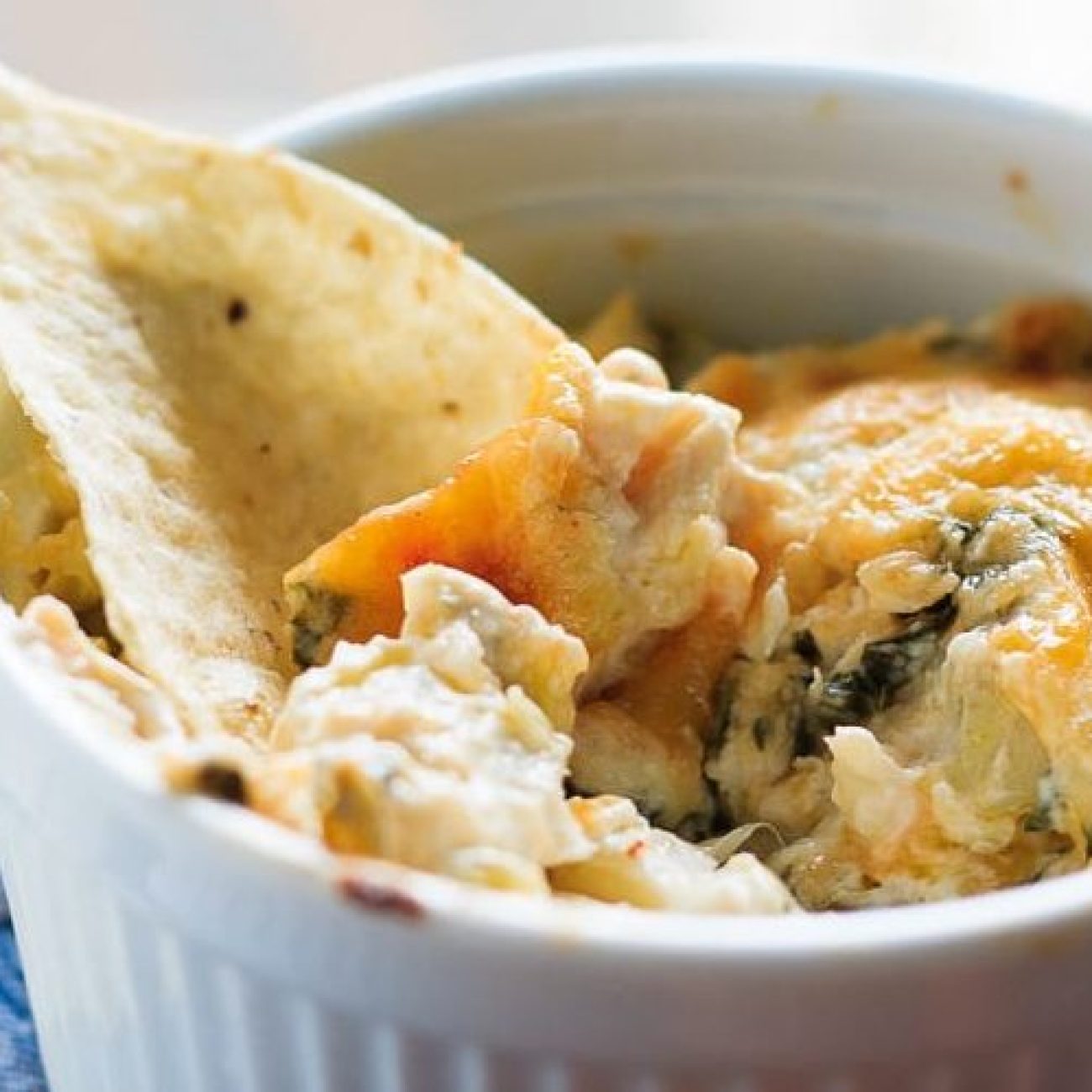 Hot Artichoke- Seafood Dip