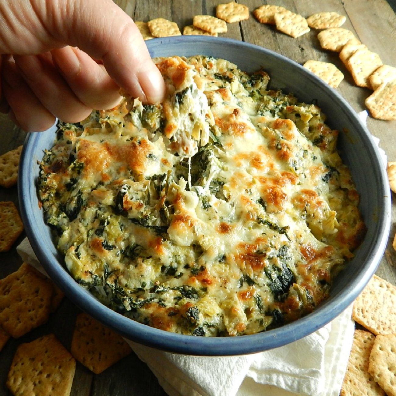 Hot Artichoke & Spinach Spread