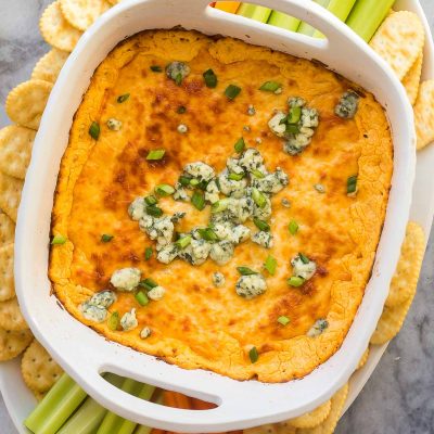 Hot Cheesy Chicken Dip