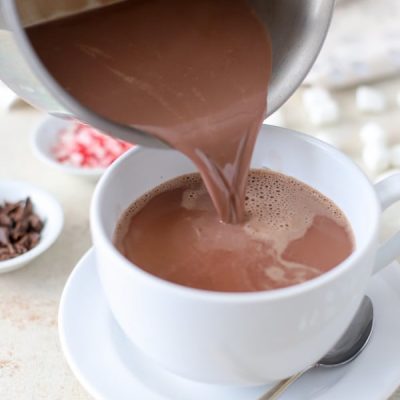 Hot Chocolate With Skim Milk, Cocoa Powder