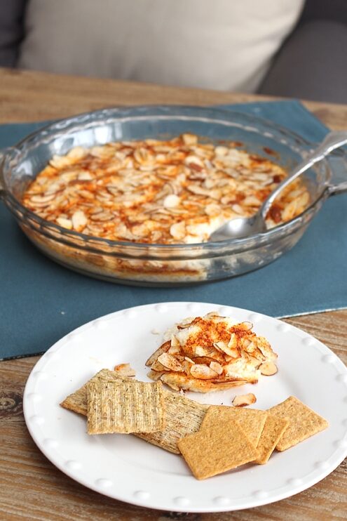 Hot Crab Dip With Almonds