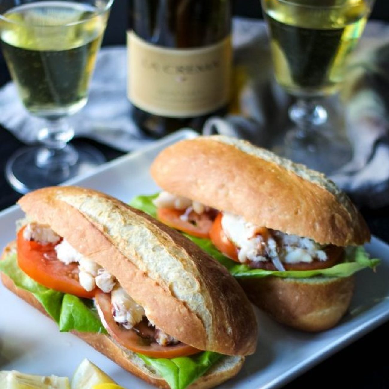 Hot Crabmeat Sandwiches