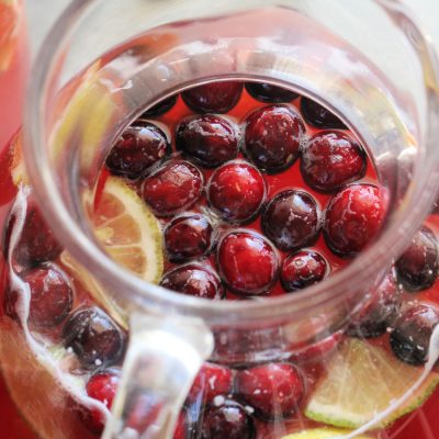 Hot Cranberry Citrus Drink