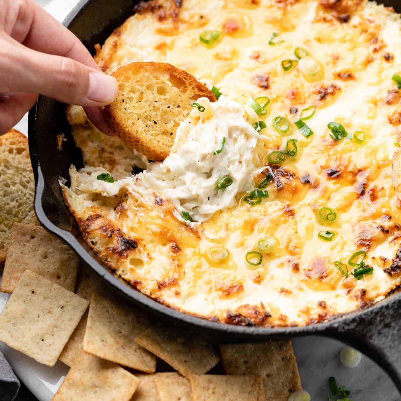 Hot Faux Crab Dip