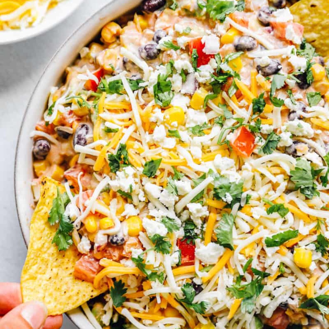 Hot Fiesta Bean Dip