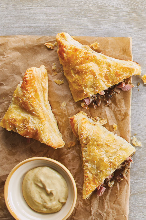 Hot Mushroom Turnovers