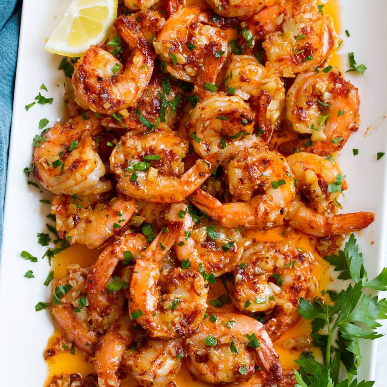 Hot Pepper And Garlic Shrimp