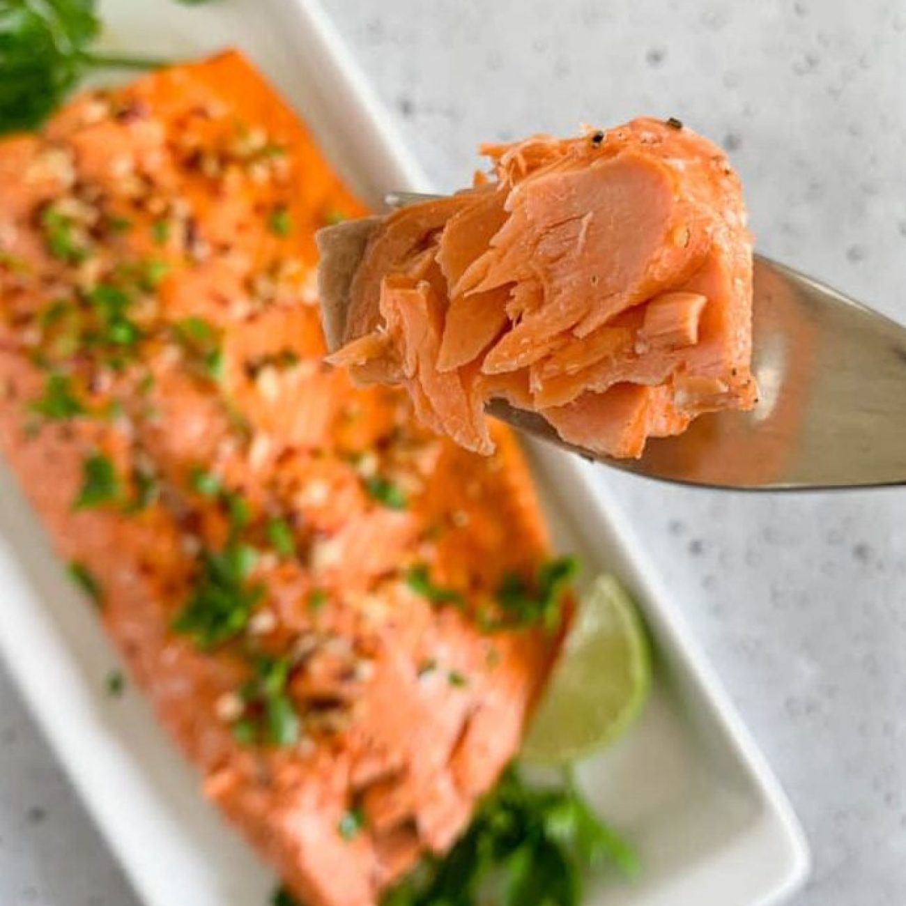 Hot-Smoked Salmon With Sweet Chilli