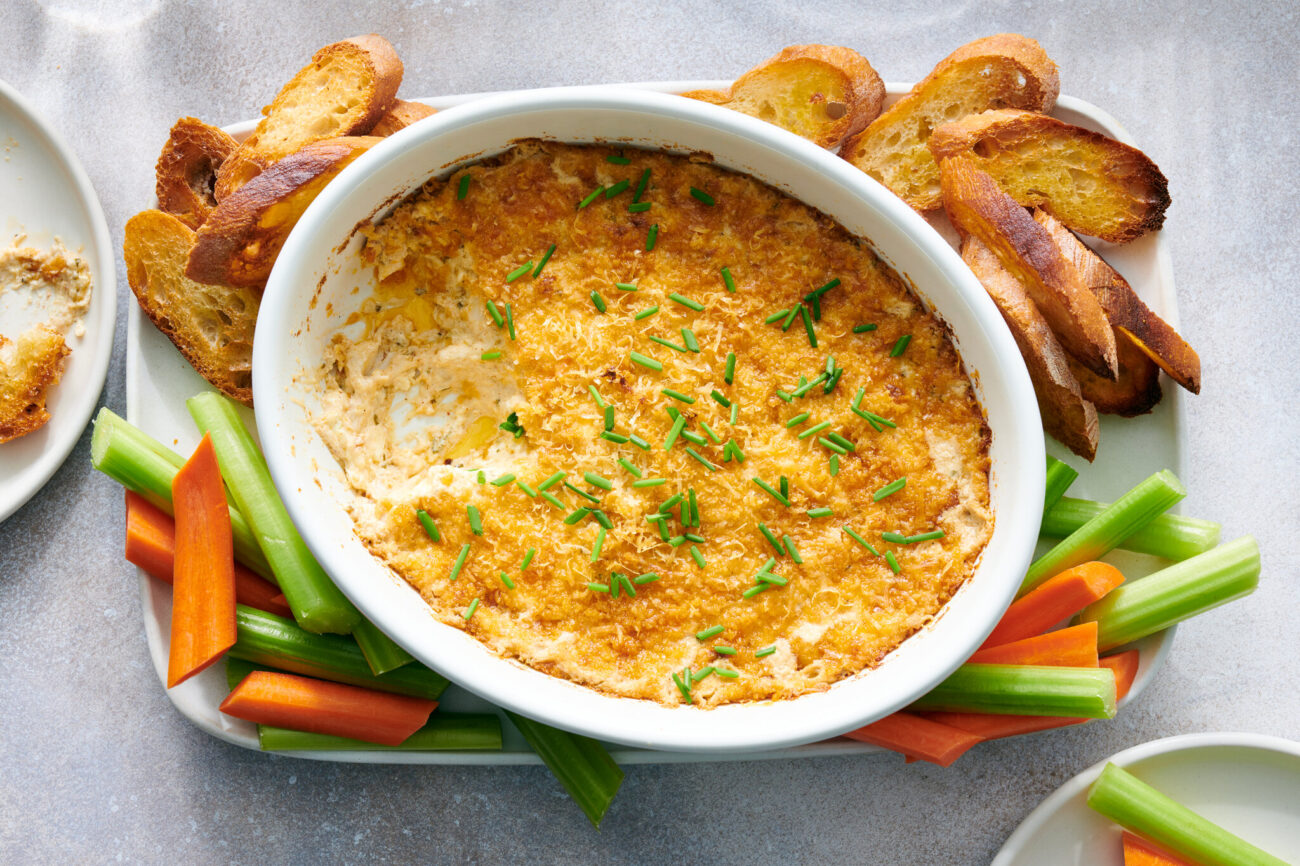 Hot Spicy Crabmeat And Shrimp Dip