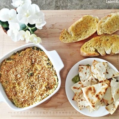 Hot Spinach And Crab Dip