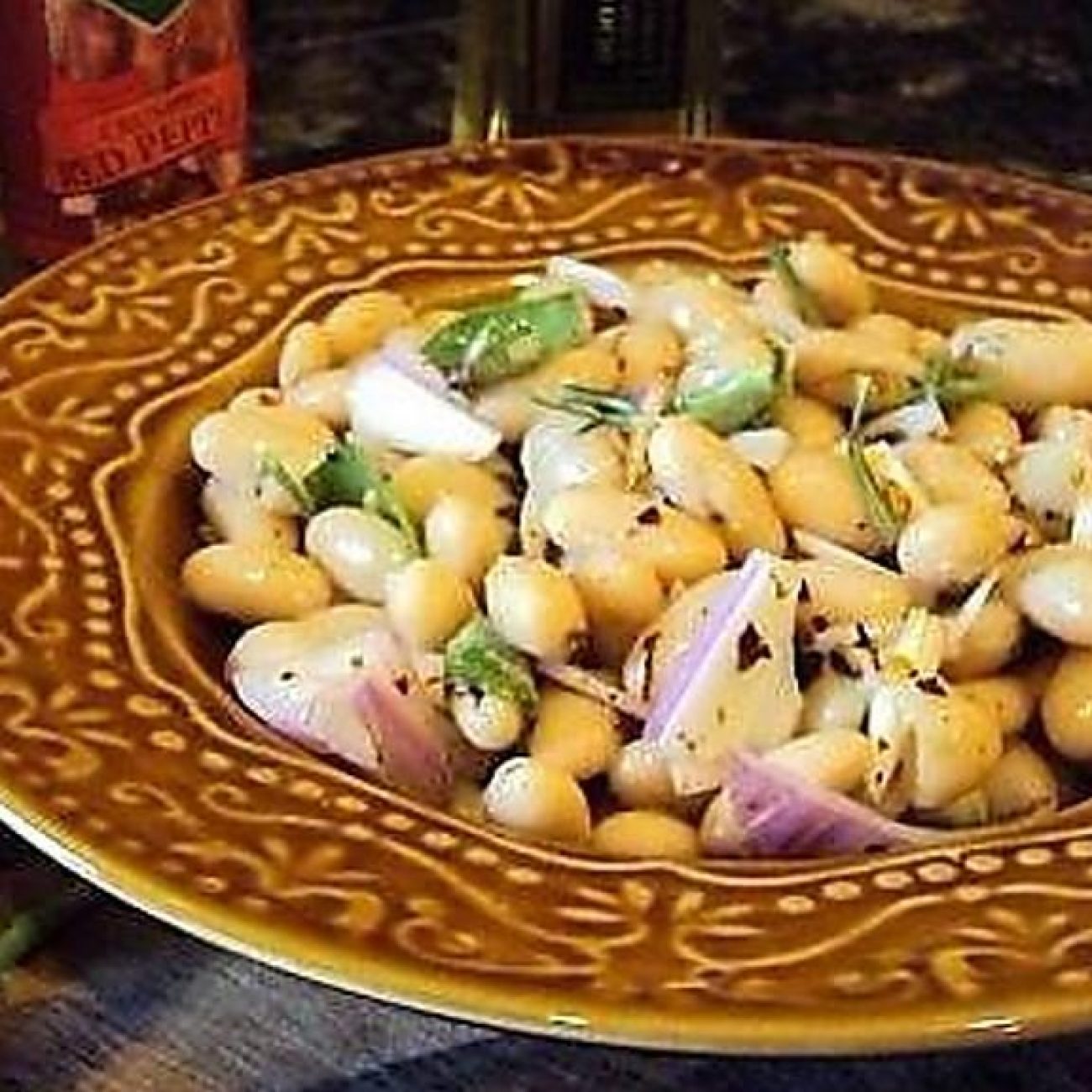 Hot White Bean Salad