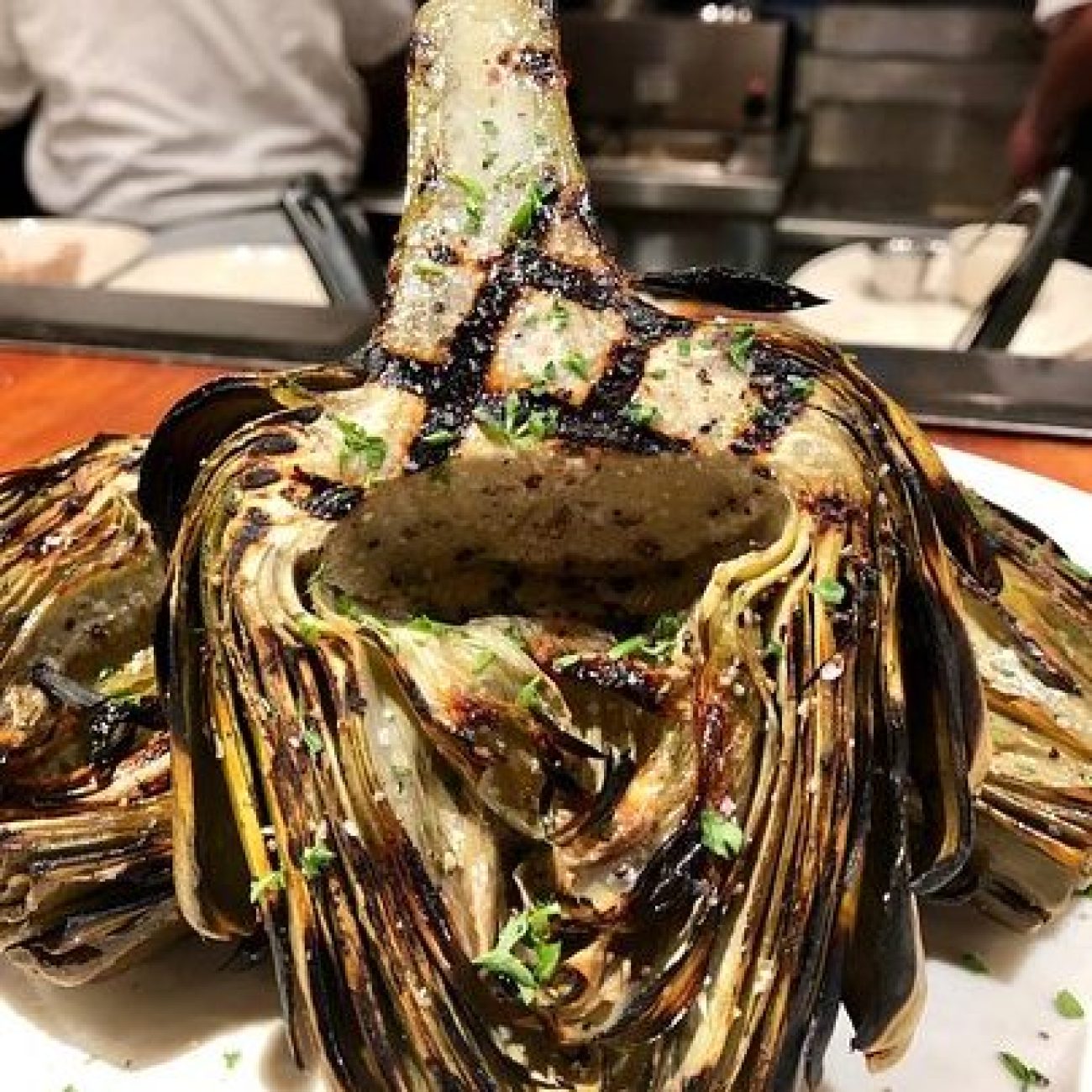 Houstons Grilled Artichokes With