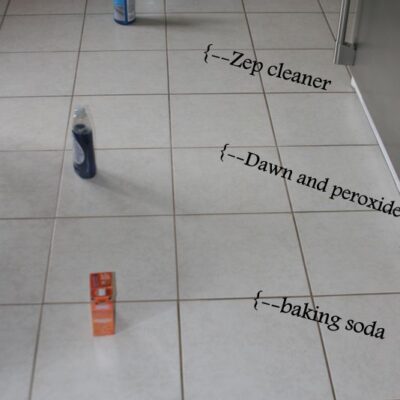 How To Make A Homemade Tile And Grout Cleaning Solution