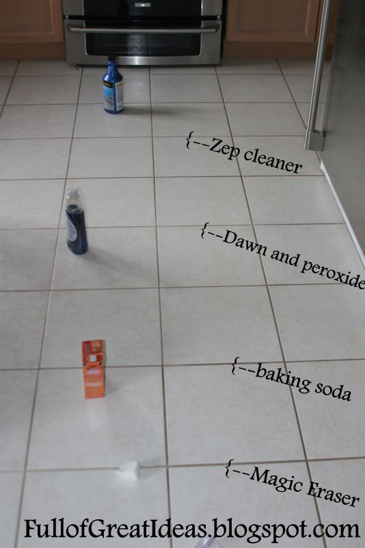 How to Make a Homemade Tile and Grout Cleaning Solution