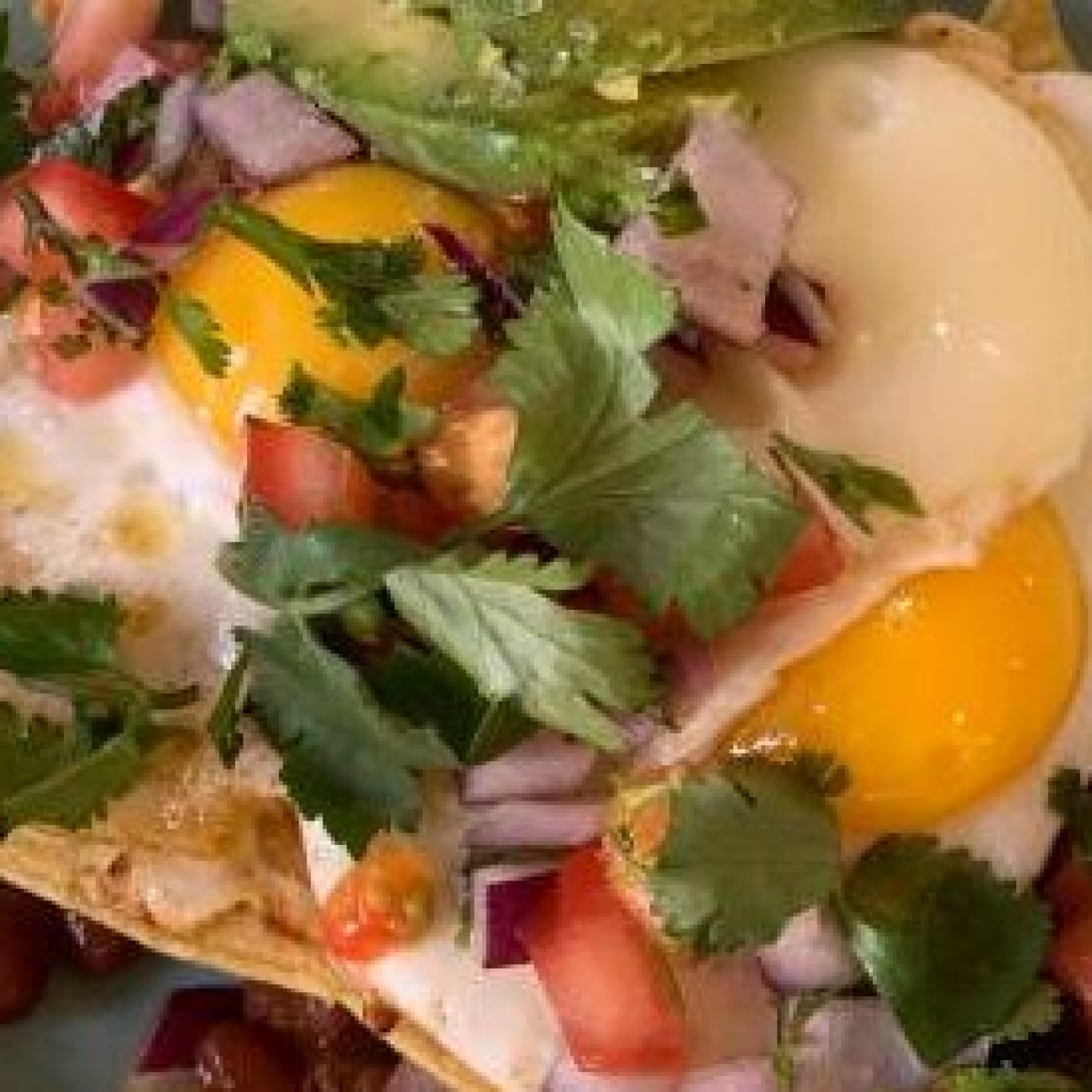 Huevos Rancheros In Tomatillo