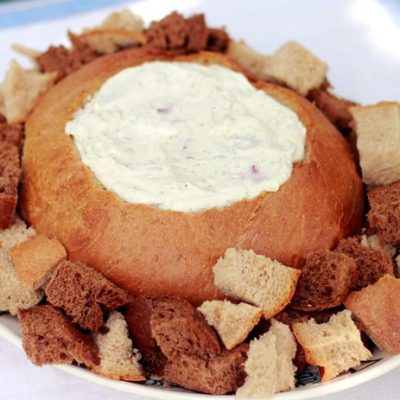 I Got This Recipe From My Mom. It Is Traditionally Served In A Rye Bread Bowl Rip Out Pieces Of Bread In The Top To Hollow Out A Bowl For The Dip