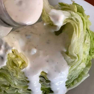 Iceberg Hearts With Blue Cheese Vinaigrette