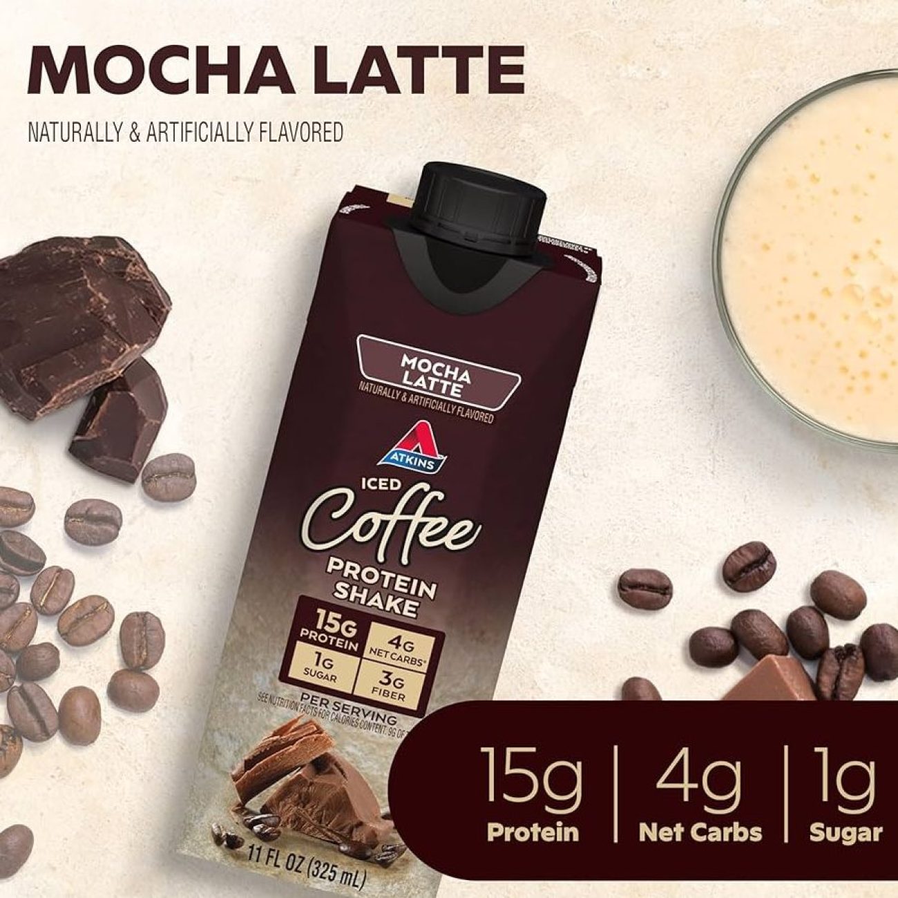 Iced Mocha Latte – Protein Drink