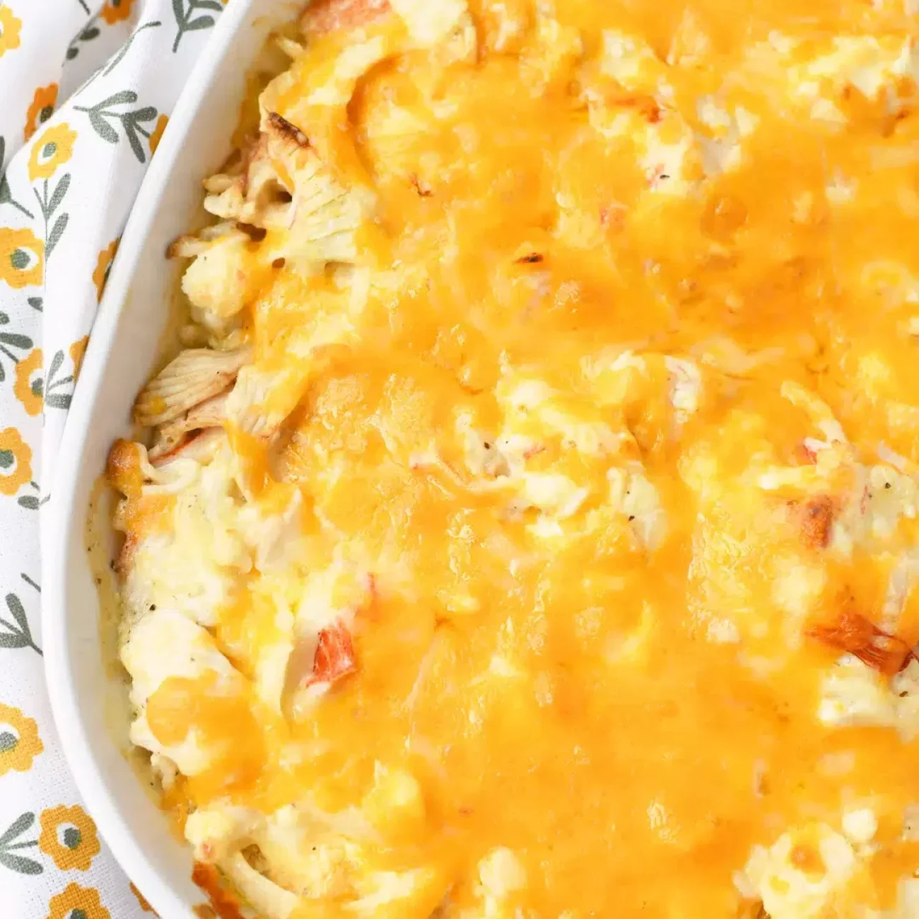 Imitation Crab Casserole