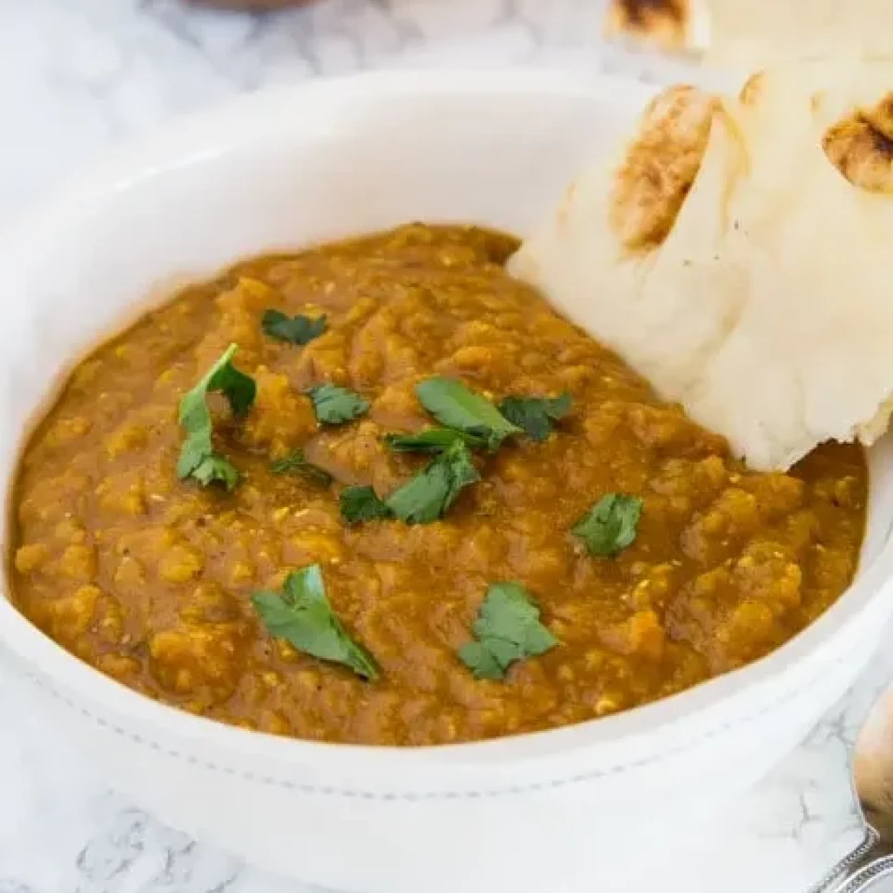 Indian Chicken Meatballs And Lentil Stew