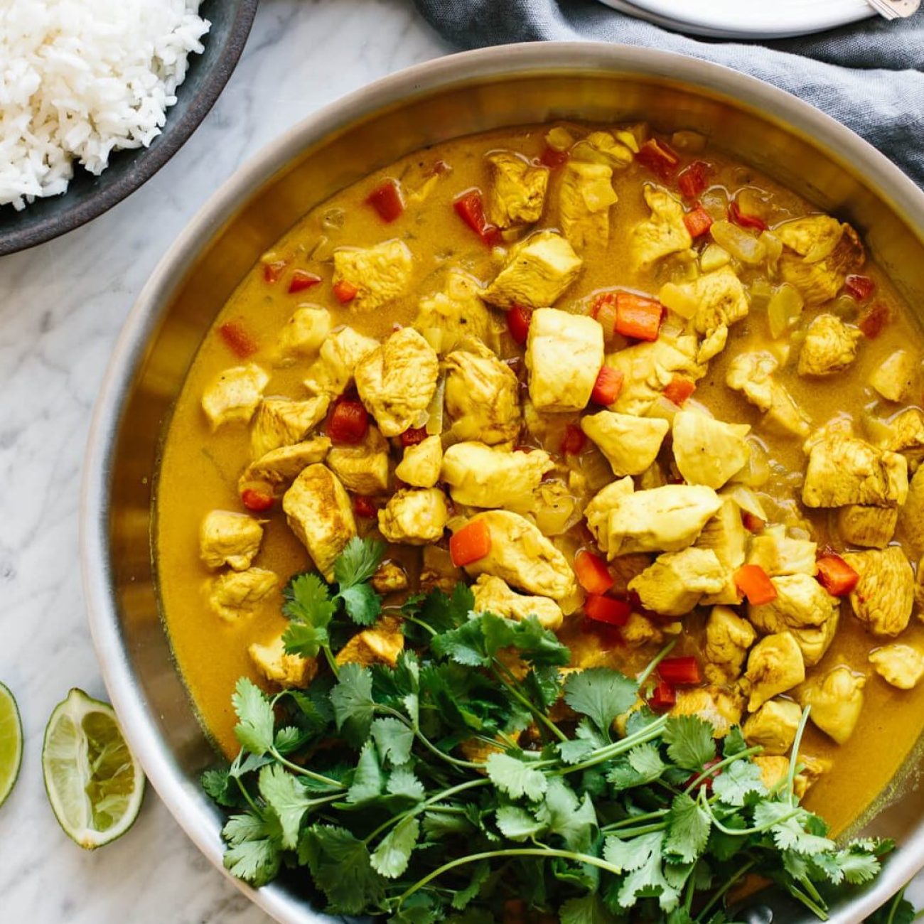 Indian Chicken With Coconut Milk