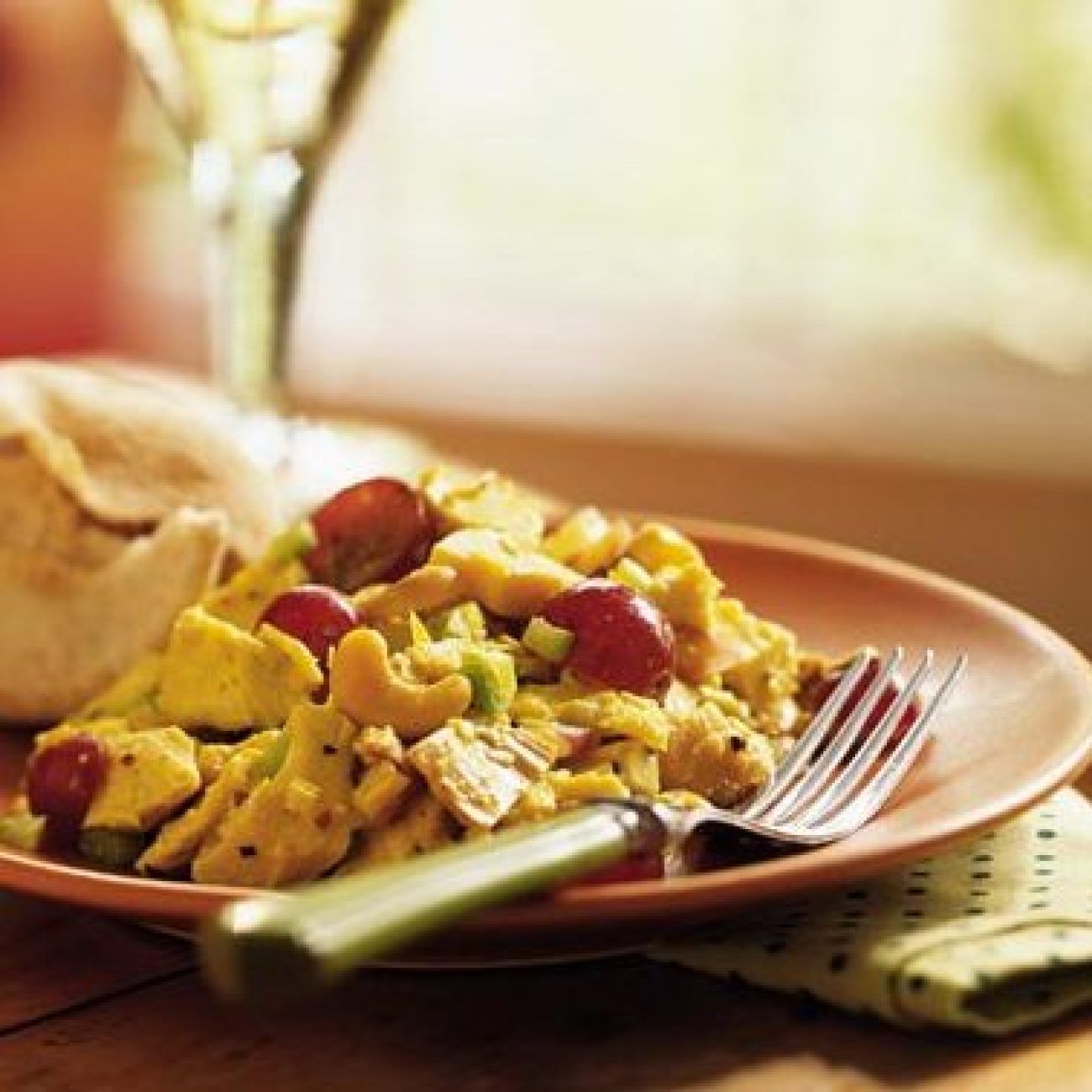 Indian Curried Turkey Salad