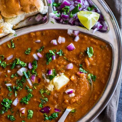 Indian Favourite Pav Bhaji