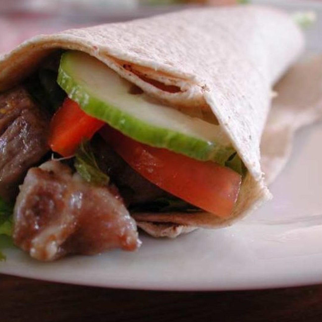 Indian Lamb Wraps