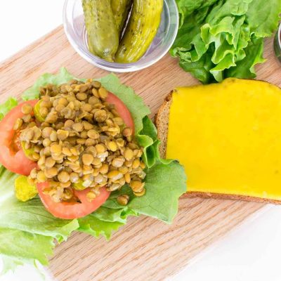 Indian Lentil Sandwich Spread