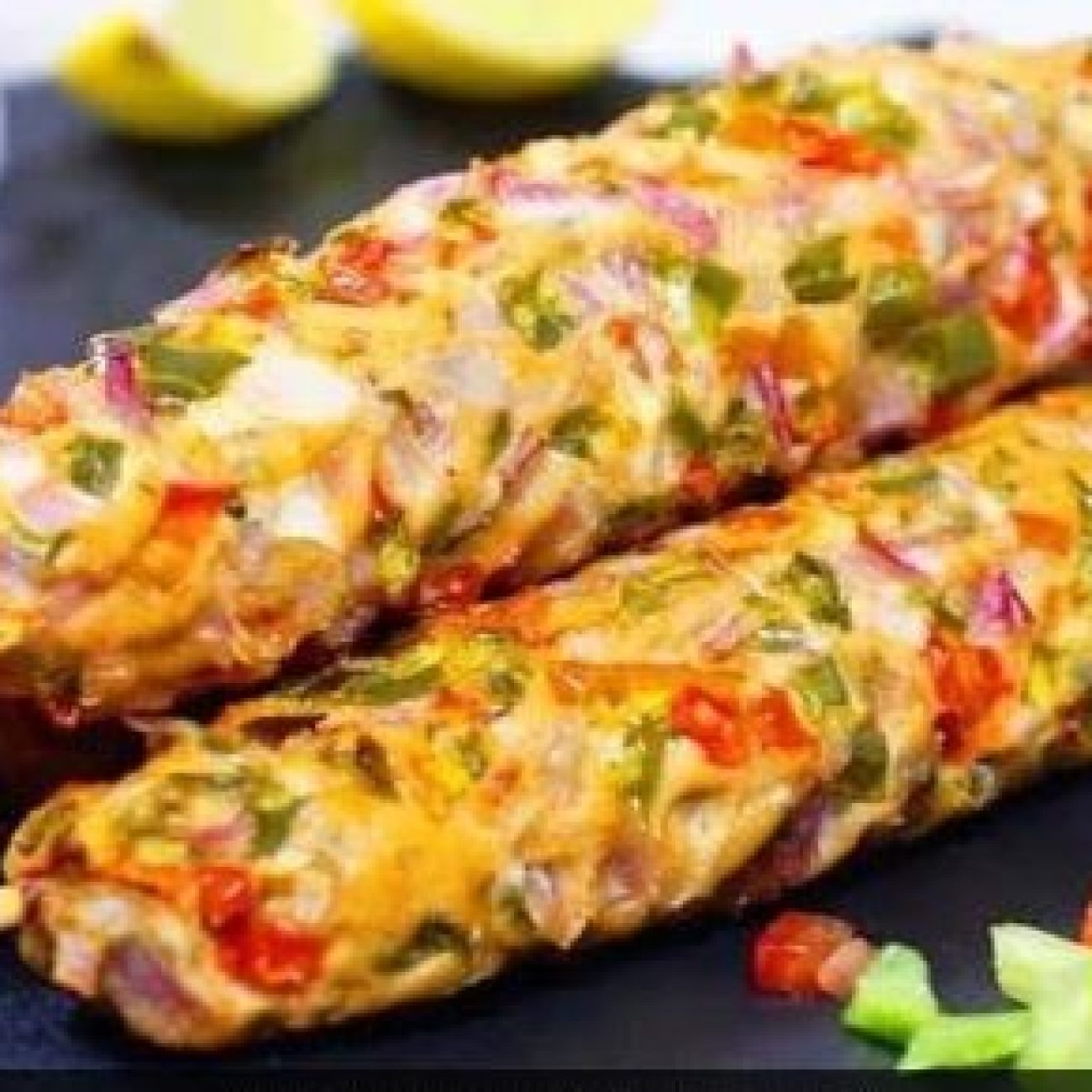 Indian Mixed Vegetable Seekh Kababs