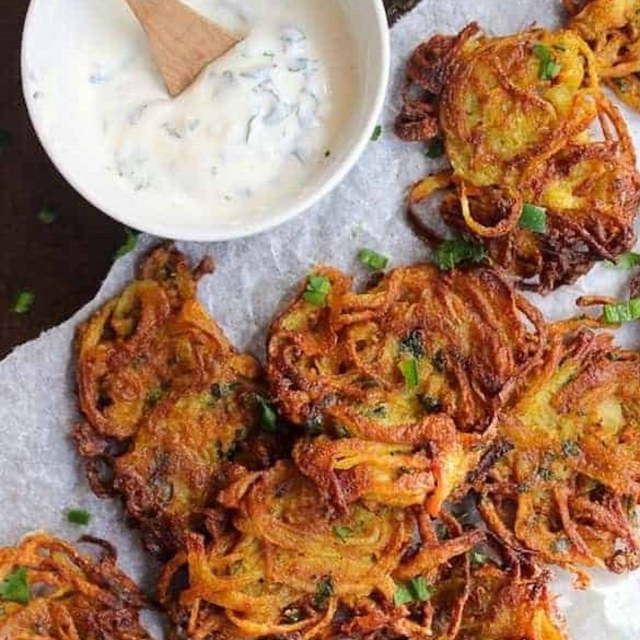 Indian Restaurant Style Onion Bhajia