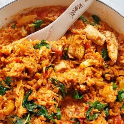 Indian Spiced Chicken And Spinach
