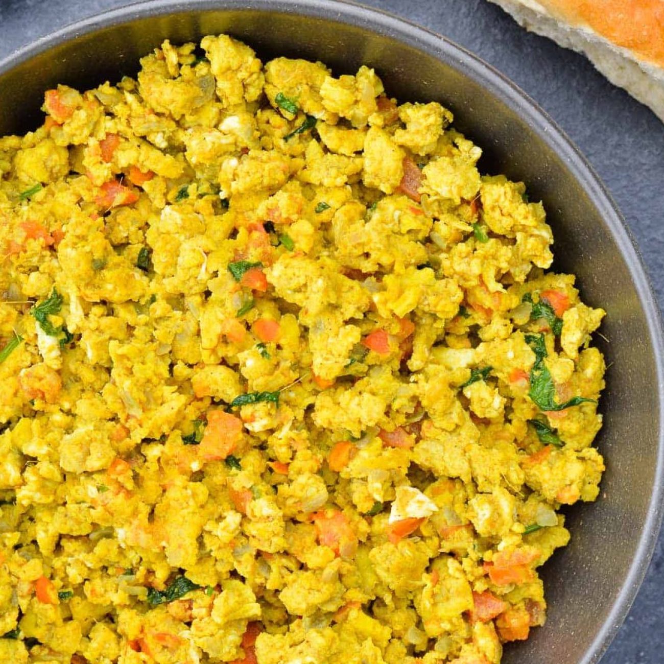 Indian Spicy Scrambled Eggs