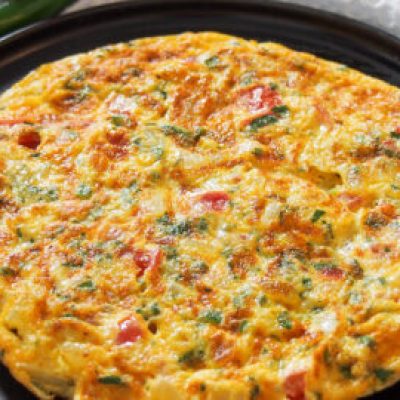 Indian Style Omelet-My Moms Version