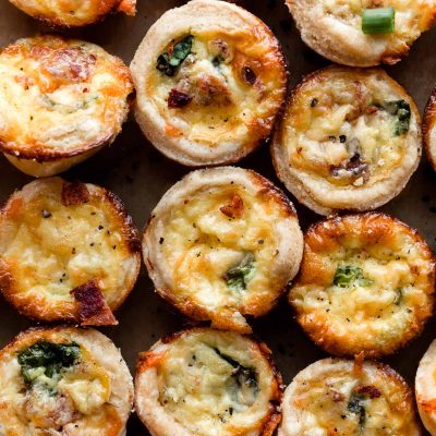 Individual Bacon Quiches