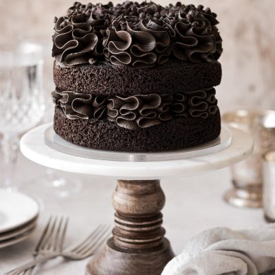 Individual Chocolate Cakes With Chocolate