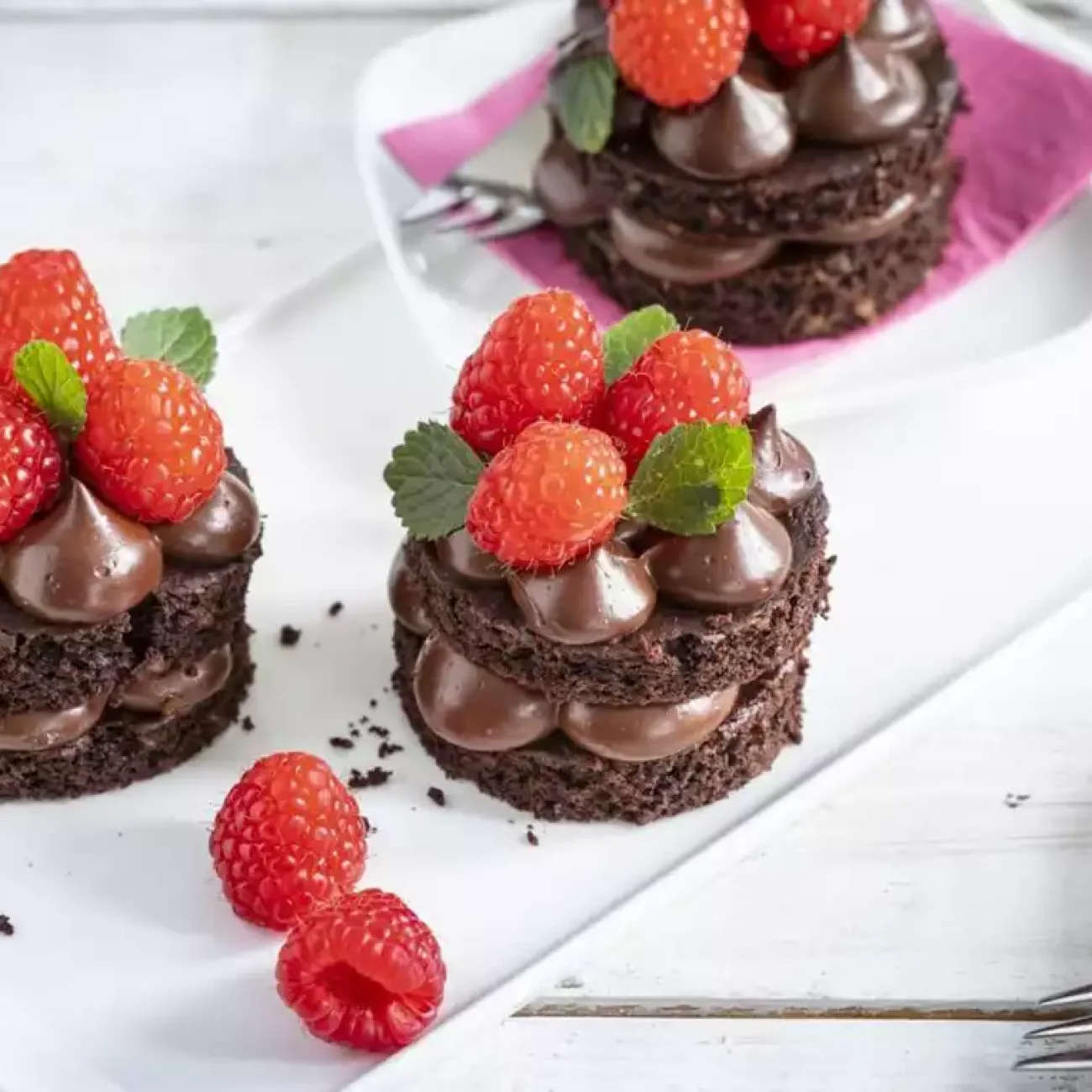 Individual Chocolate Indulgence Cake