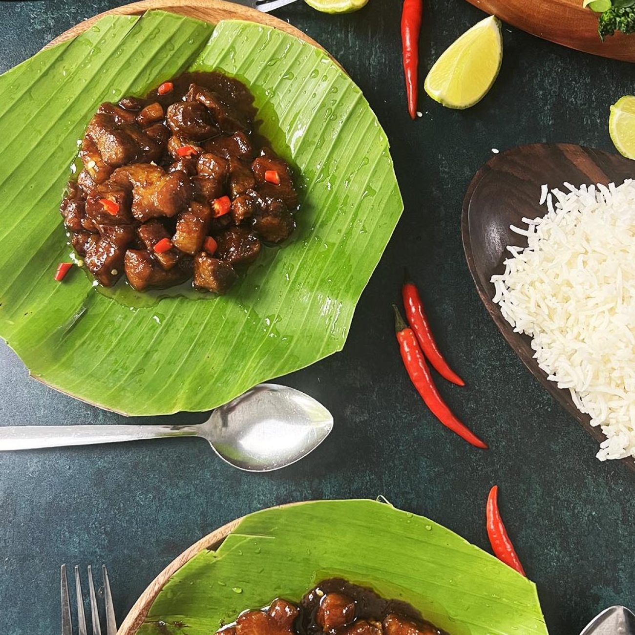 Indonesian Babi Kecap Pork Cooked In Soya