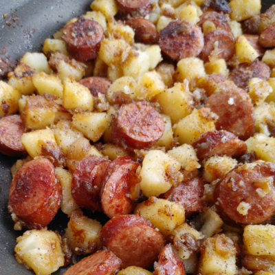 Instant Potato- Breaded Chicken Scampi